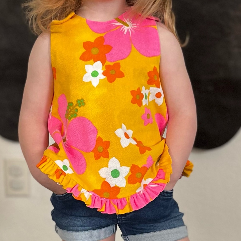 Vintage 1960’s Sears Hawaii 2T tank top